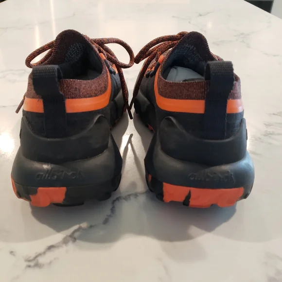 All birds Trail Runners SWT Sneakers Black Orange - Picture 4 of 8